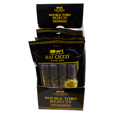 NAT CICCO NICARAGUA REJECTS DOUBLE TORO MADURO 4/5 BOX
