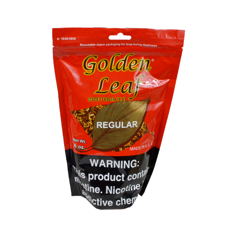 GOLDEN LEAF REGULAR PIPE TOBACCO 6OZ