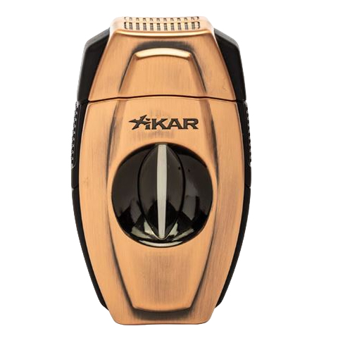 XIKAR FLIP COMBO V-CUT/ STRAIGHT CUTTER, RED BRONZE