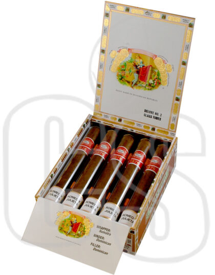 ROMEO Y JULIETA 1875 # 2 DELUXE GLASS TUBO