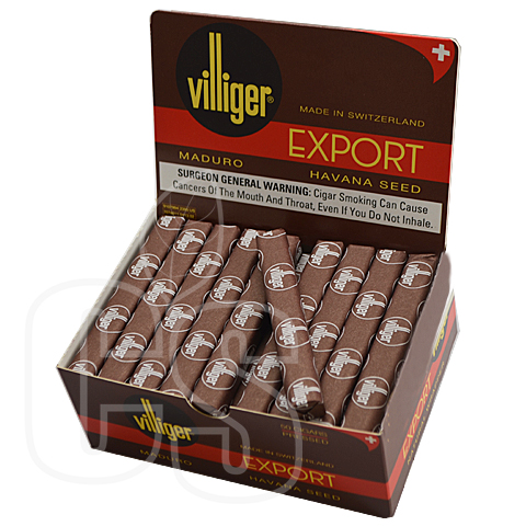 VILLIGER EXPORT MADURO BOX 50X